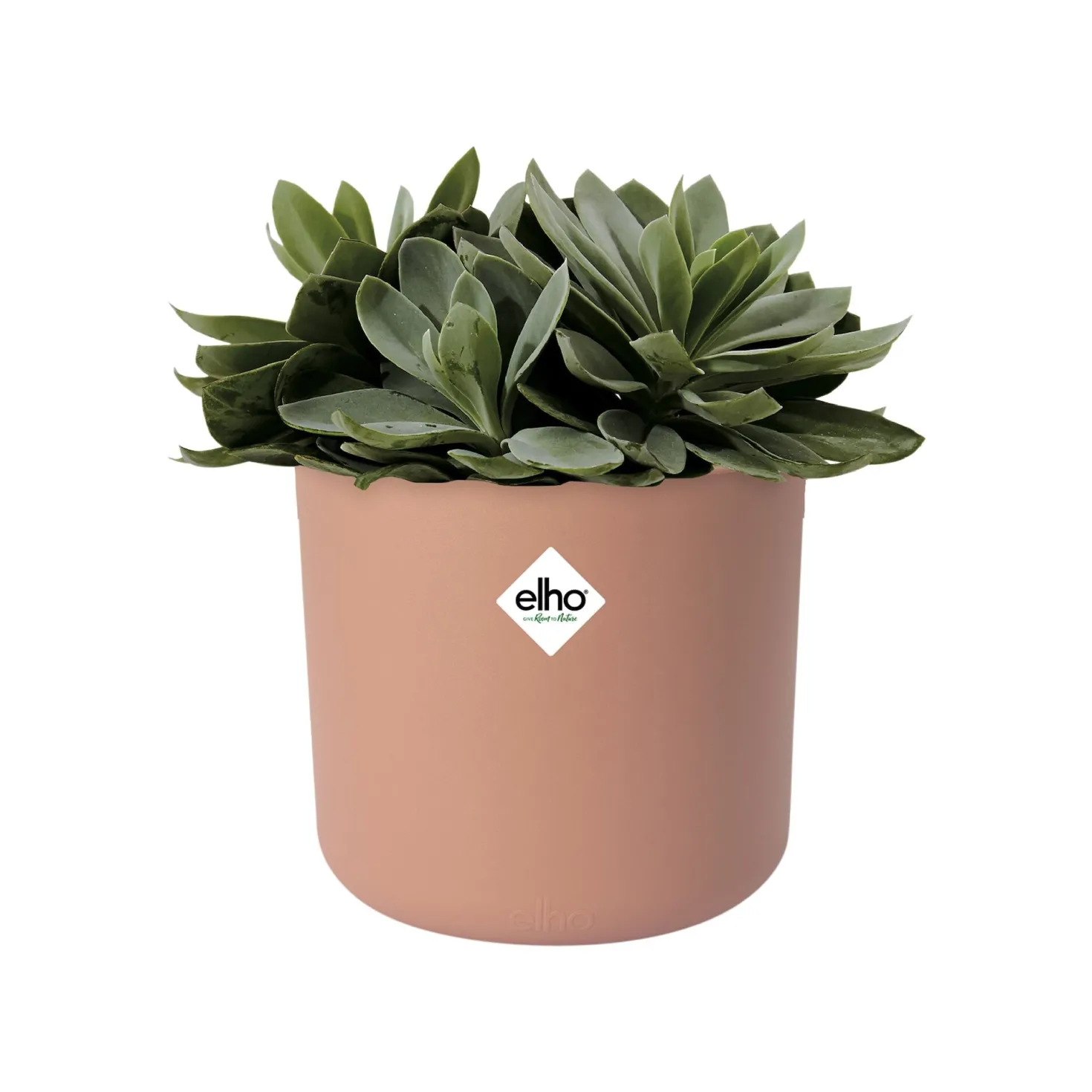 Übertopf B für Soft rund rosa ELHO