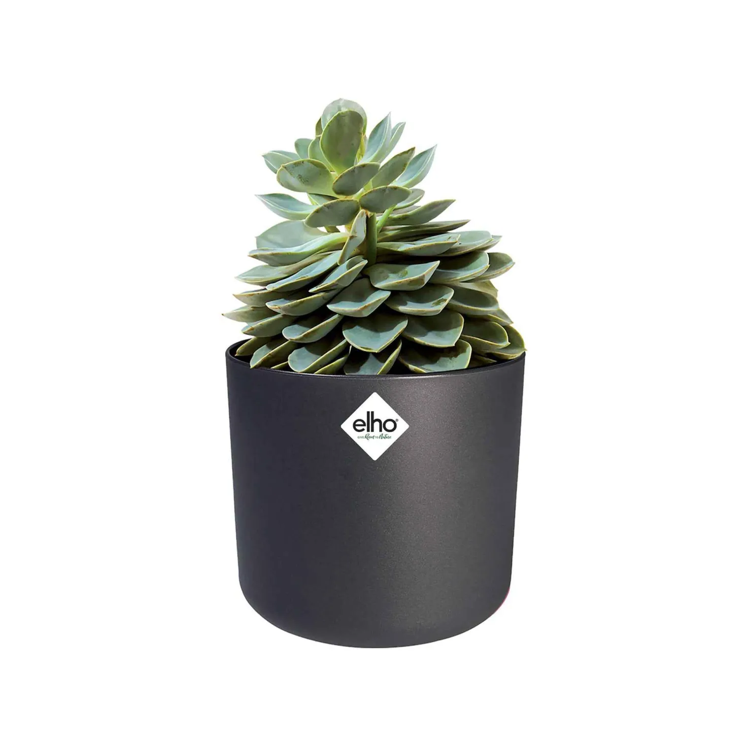Elho Blumentopf B.for soft rund anthrazit - Sofort mehr Stil