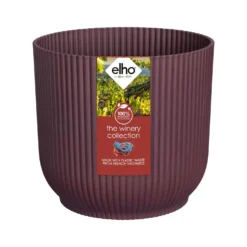 Elho Blumentopf The Winery collection Bordeauxrot - Sofort mehr Stil im Raum